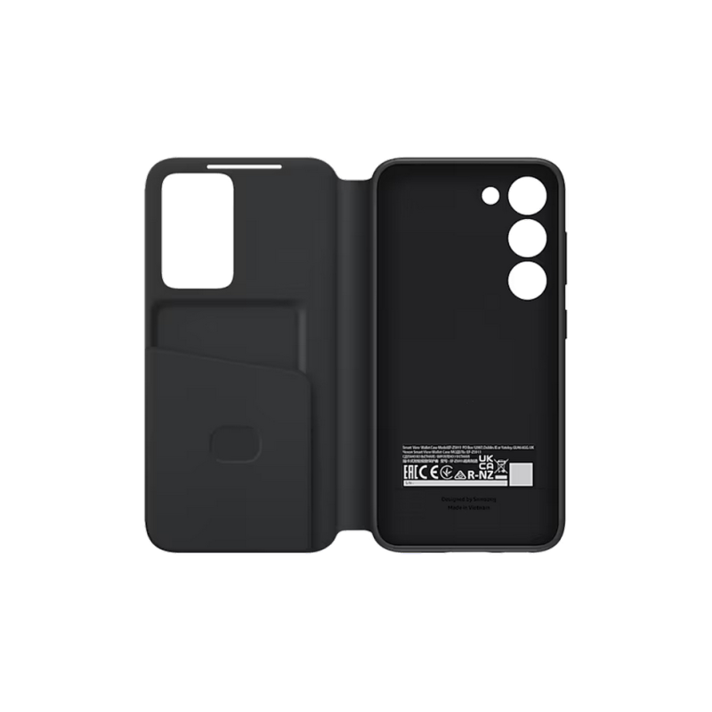 Оригинал Сэм. Чехол-кошелек Smart View для Galaxy S23 FE, черный