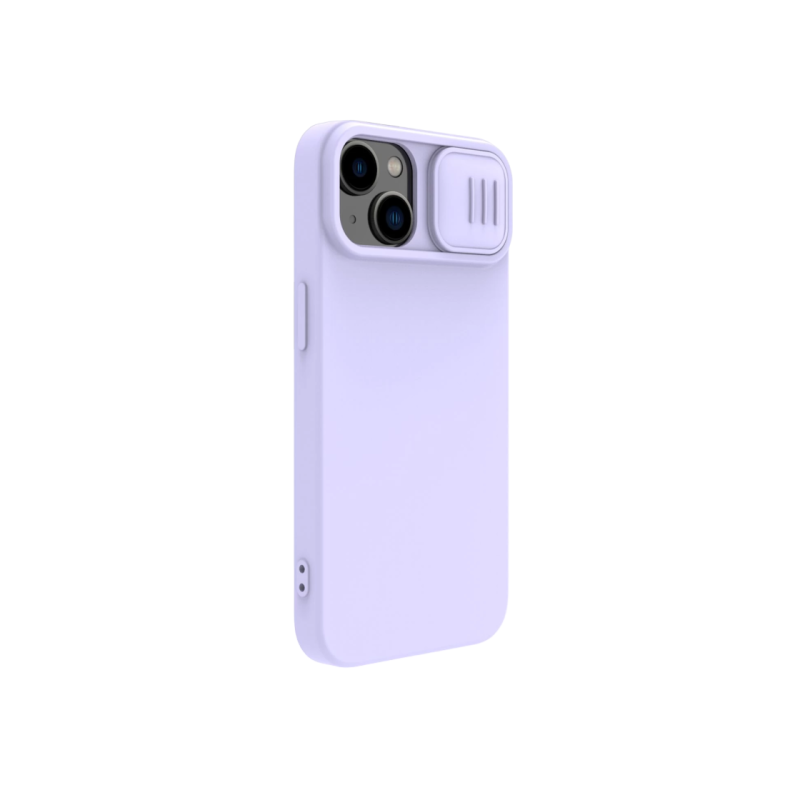 Чехол Nillkin Apple iPhone 15 Plus, CamShield Silky Silicone, Misty Purple