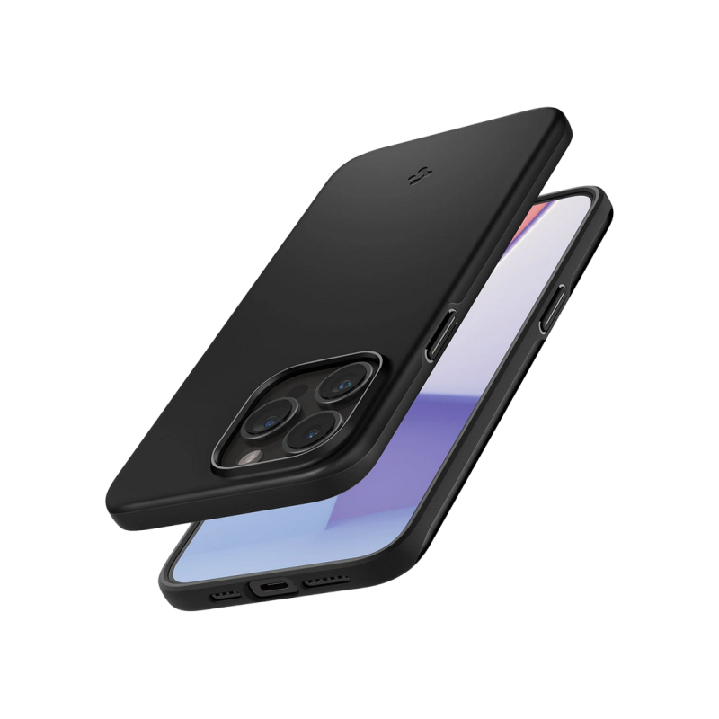 Spigen iPhone 15 Pro Max, тонкий, черный