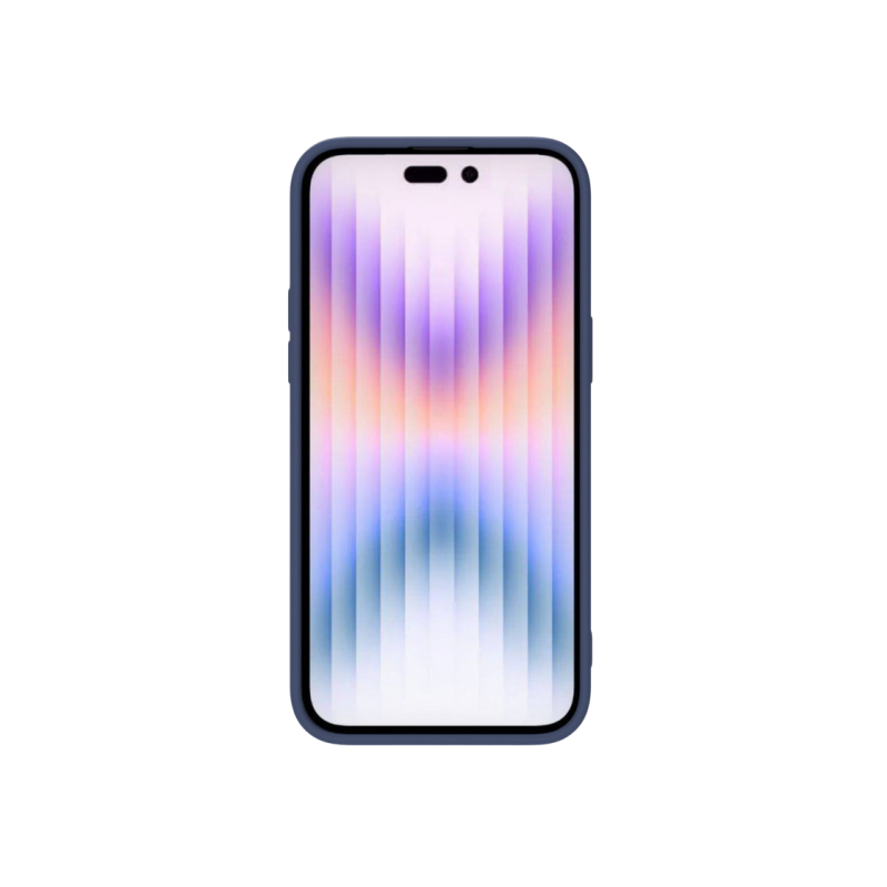 Чехол Nillkin Apple iPhone 15 Pro, CamShield Silky Silicone, темно-синий