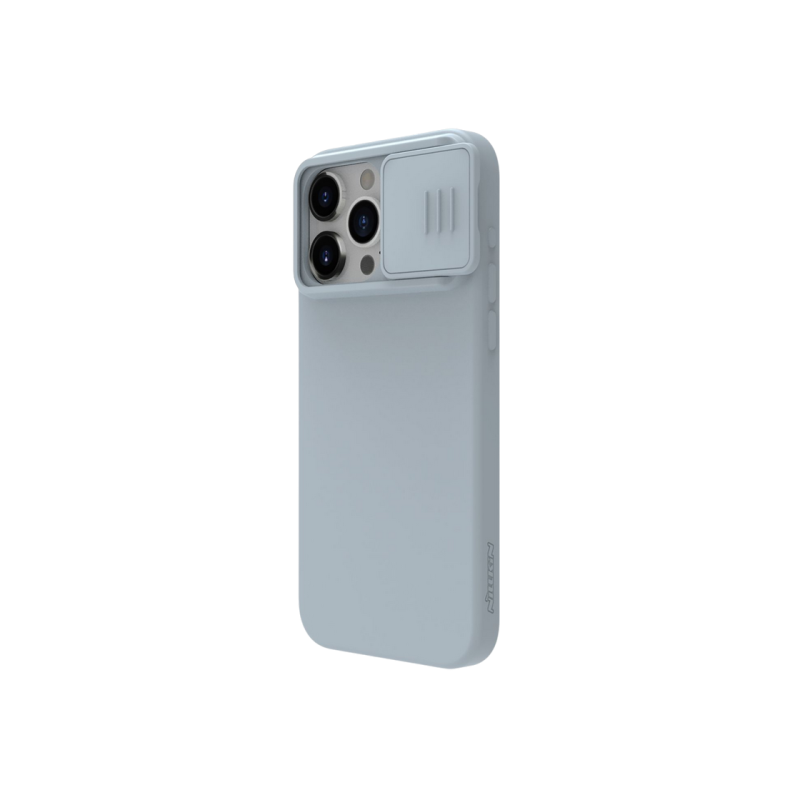 Чехол Nillkin Apple iPhone 15 Pro, CamShield Silky Silicone, Star Grey