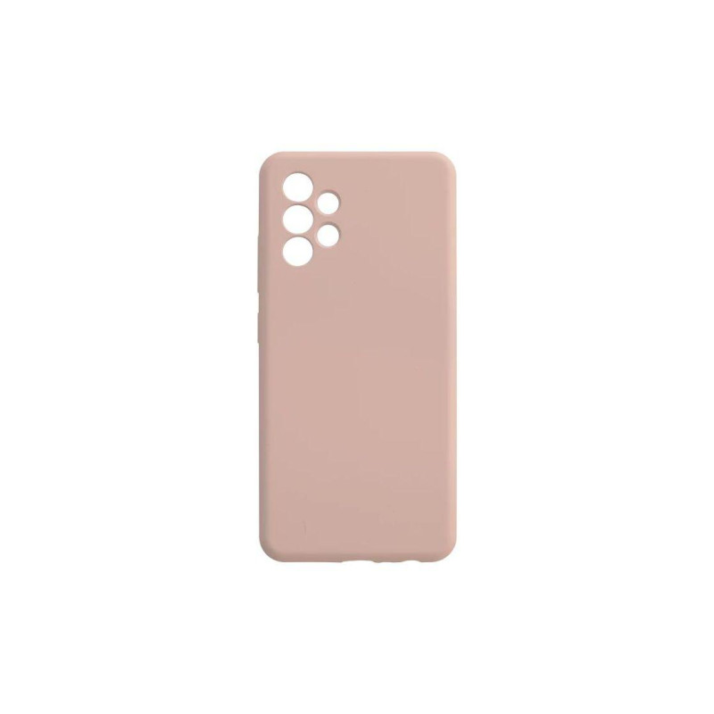 Чехол Xcover для Samsung A03, жидкий силикон, светло-розовый