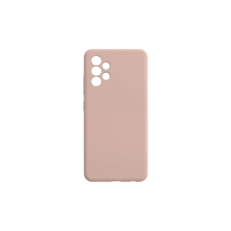 Чехол Xcover для Samsung A03, жидкий силикон, светло-розовый