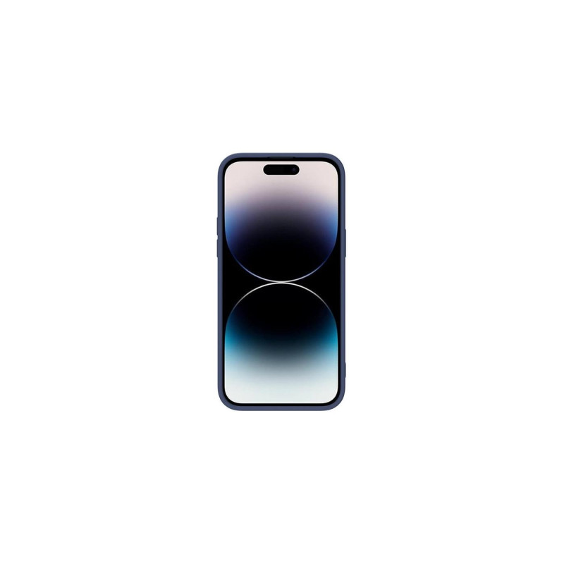 Чехол Nillkin Apple iPhone 14 Pro Max, CamShield Silky Silicone, темно-синий