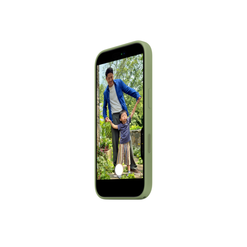 iPhone 17 Silicone Case with MagSafe-Light Moss,ModelA3558