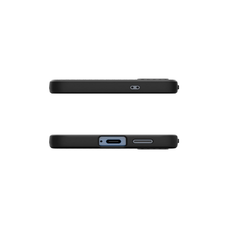 Spigen Samsung S25+, Liquid Air, матовый черный