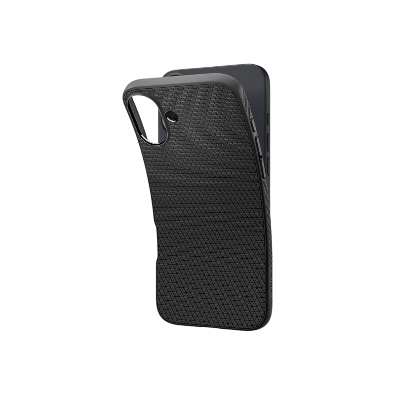 Spigen iPhone 16 Plus, Liquid Air, матовый черный