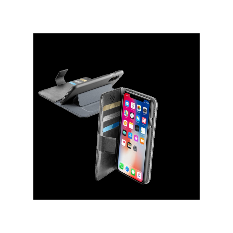 Чехол для Apple iPhone XS/X, Book Agenda, черный