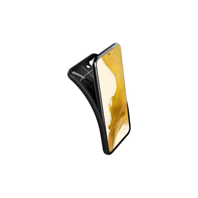 Spigen Samsung S22, прочный, матовый черный