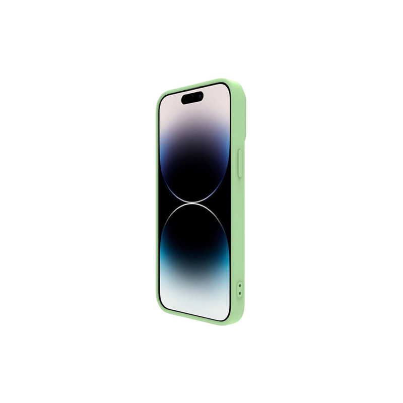 Чехол Nillkin Apple iPhone 14 Pro Max, CamShield Silky Silicone, цвет мятно-зеленый