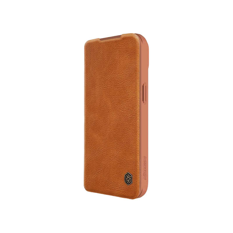 Nillkin Apple iPhone 15, Qin Pro Коричневый