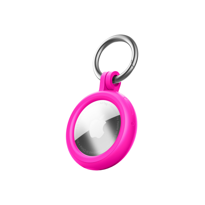 Cellular Hard Shell Ring Case AirTag/Tracy Tag, Pink