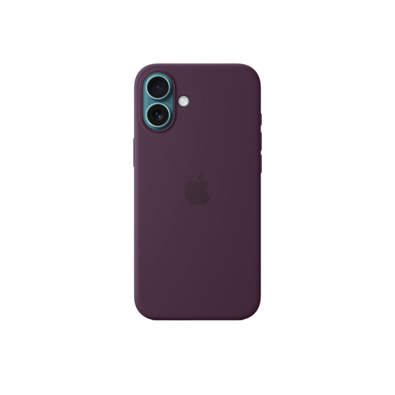 Силиконовый чехол для iPhone 16 Plus с MagSafe-Plum, модель A3314