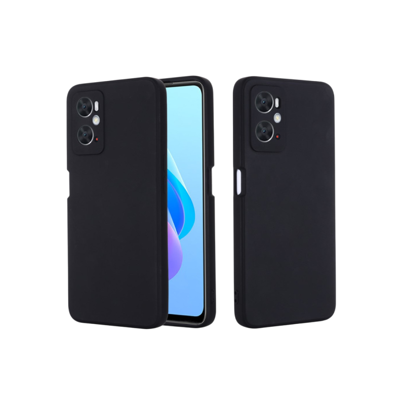 Чехол Xcover для Oppo A96, жидкий силикон, черный