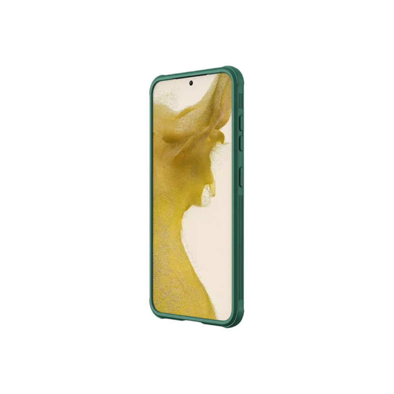 Ниллкин Сэм. Гал. S23+, чехол Camshield Pro, темно-зеленый