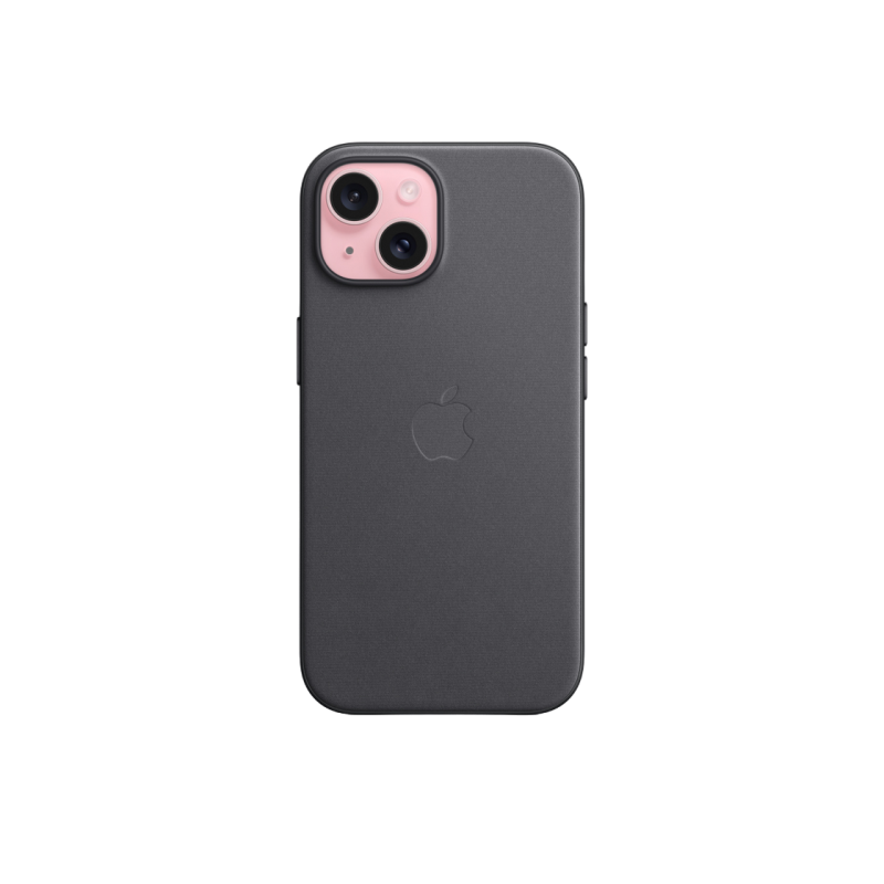 iPhone 15 FineWoven Case with MagSafe - Black