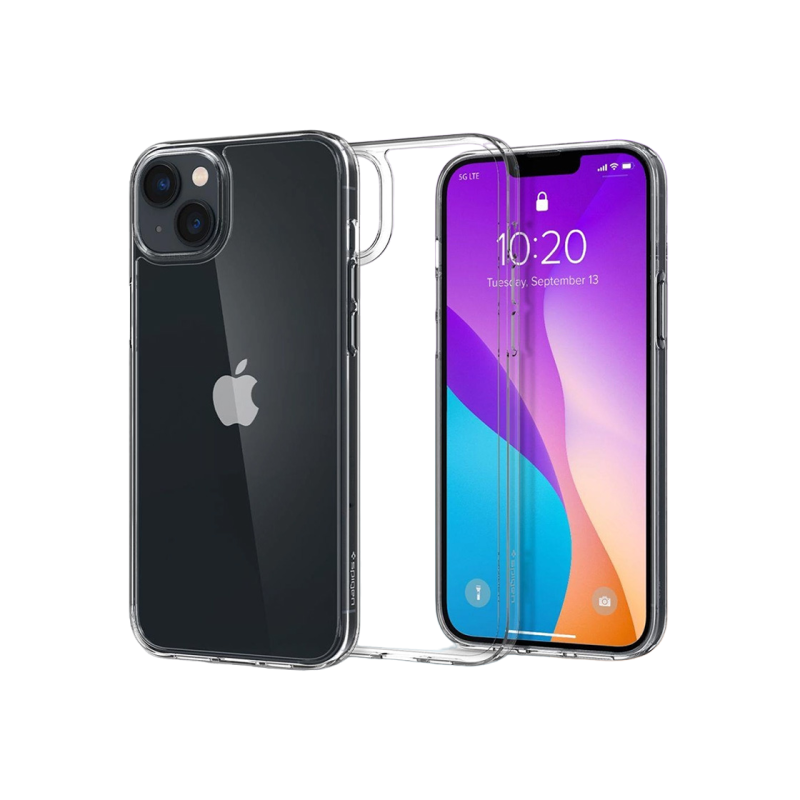 Spigen iPhone 14, Airskin Hybrid, кристально чистый