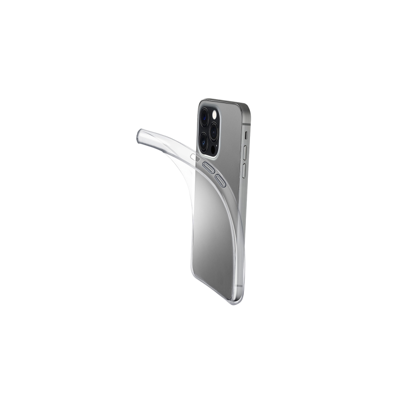 Сотовый Apple iPhone 14 Pro, тонкий чехол, прозрачный