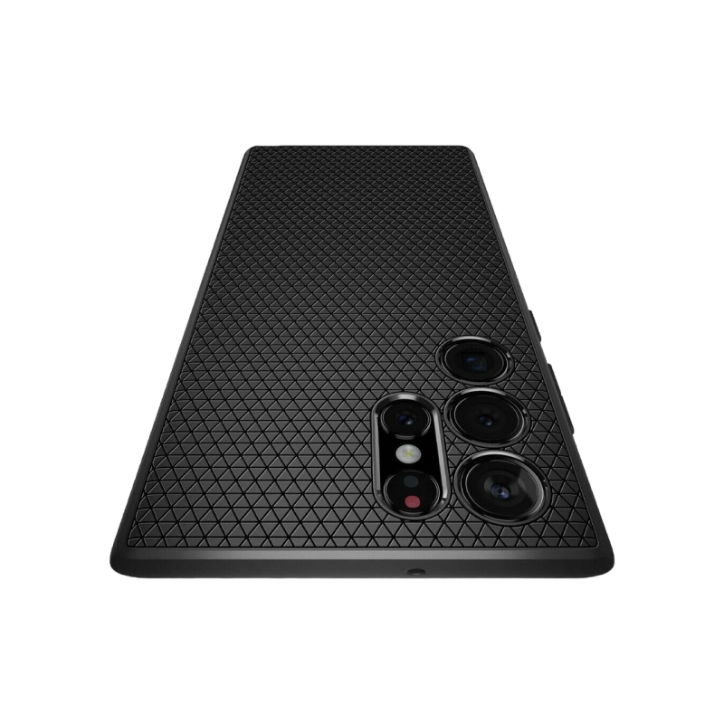 Spigen Samsung S22+, Liquid Air, матовый черный