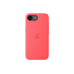 iPhone 17e Silicone Case with MagSafe- Bright Guava, ModelA3646