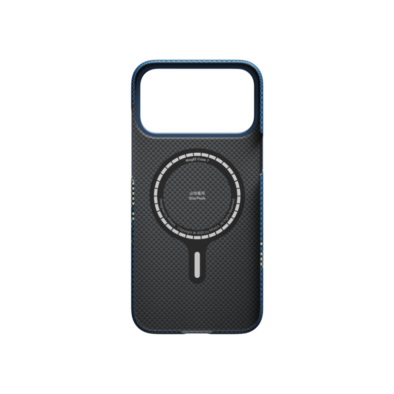 Pitaka Apple iPhone 17 Pro, MagEZ 7 Ultra-Slim StarPeak, Milky Way Galaxy