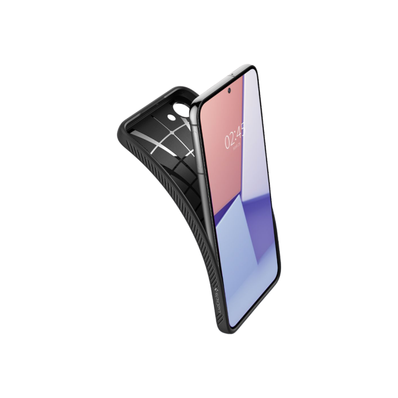 Spigen Samsung S23+, Liquid Air, матовый черный