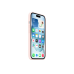 Силиконовый чехол для iPhone 15 с MagSafe - светло-розовый