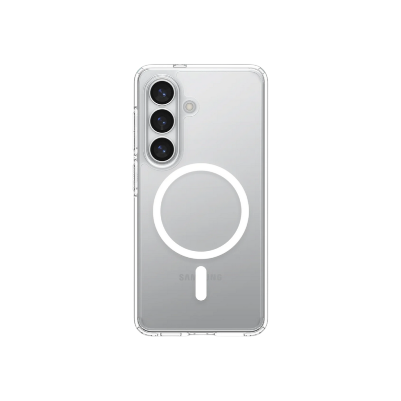 Spigen Samsung S26+, Ultra Hybrid MAG MagSafe, Clear/White