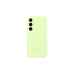 Оригинал Сэм. силиконовый чехол Galaxy S24+, светло-зеленый