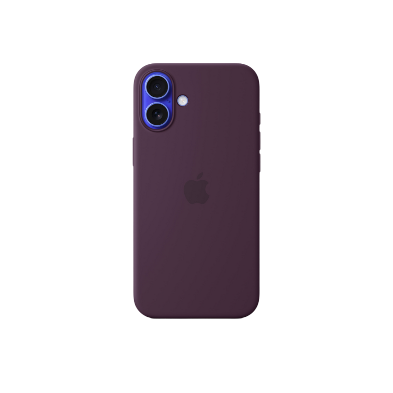 Силиконовый чехол для iPhone 16 Plus с MagSafe-Plum, модель A3314