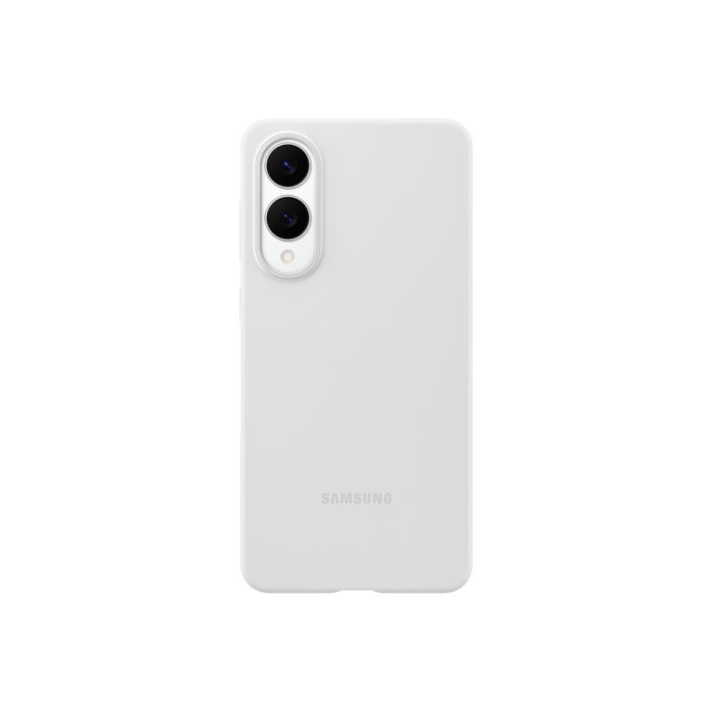 Original Sam. silicone cover Galaxy S25 Edge, Light Gray