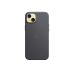 Чехол FineWoven для iPhone 15 Plus с MagSafe — черный