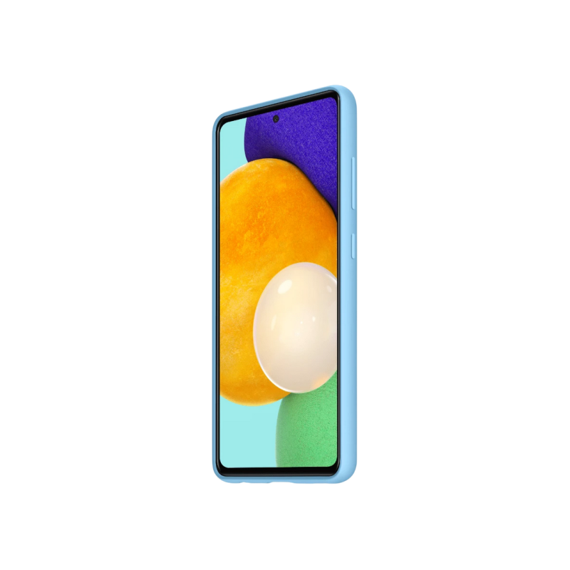 Original Sam. silicone cover Galaxy A52, Blue