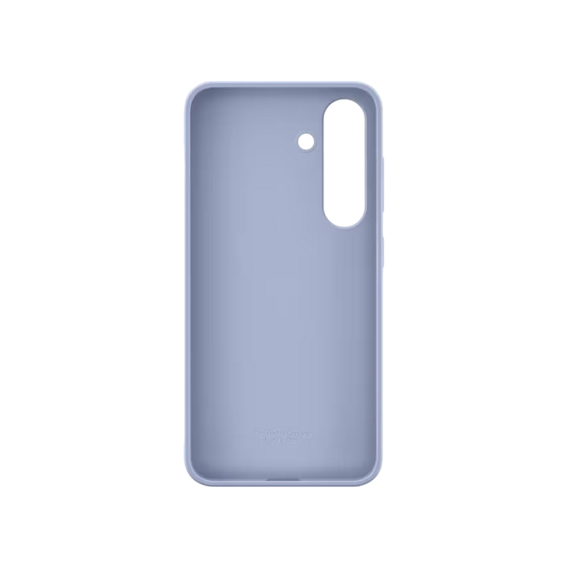 Оригинал Сэм. силиконовый чехол Galaxy S25, светло-голубой
