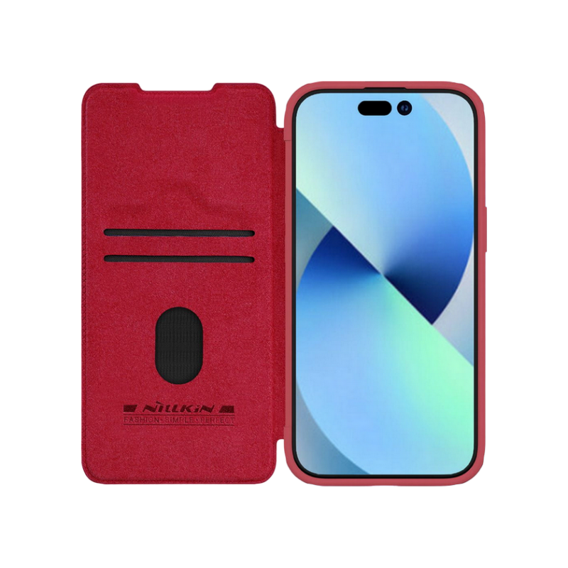 Nillkin Apple iPhone 15 Pro Max, Qin Pro Red