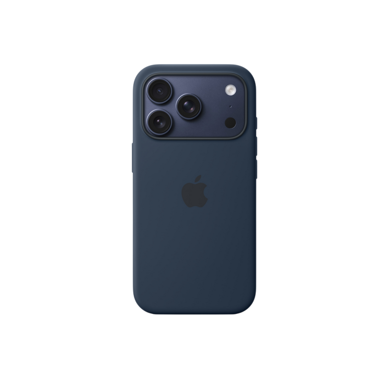 iPhone 17 Pro Silicone Case with MagSafe- Midnight, ModelA3559