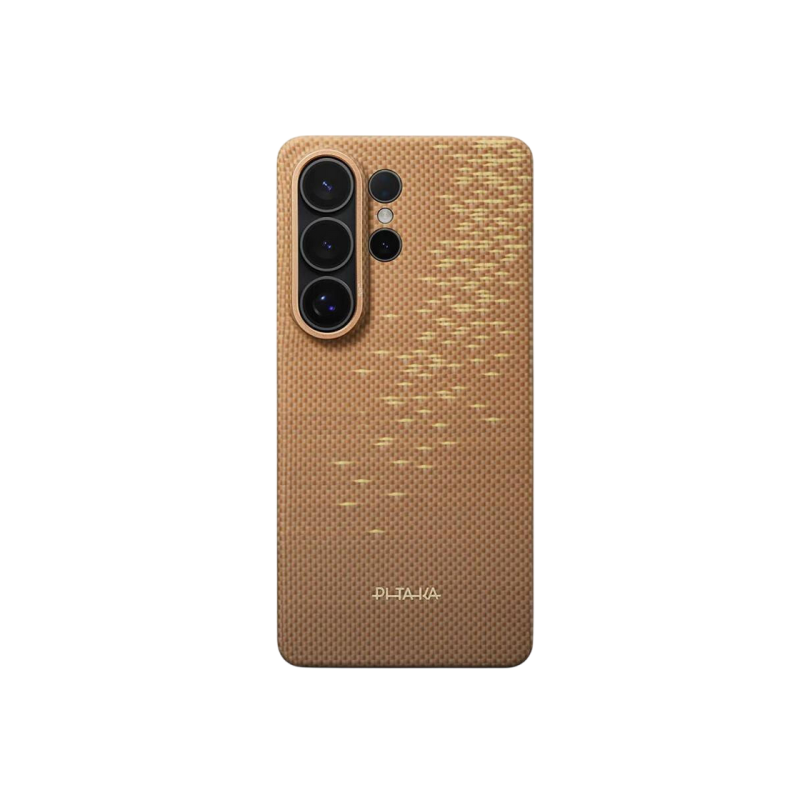 Pitaka Samsung S26 Ultra, Edge Case, Golden Glint