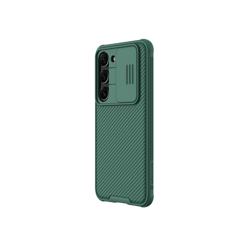 Ниллкин Сэм. Гал. S23, Чехол Camshield Pro, темно-зеленый