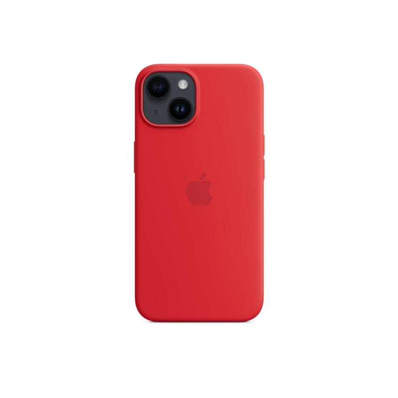 Оригинальный силиконовый чехол для iPhone 14 с MagSafe - (PRODUCT)Red, модель A2910