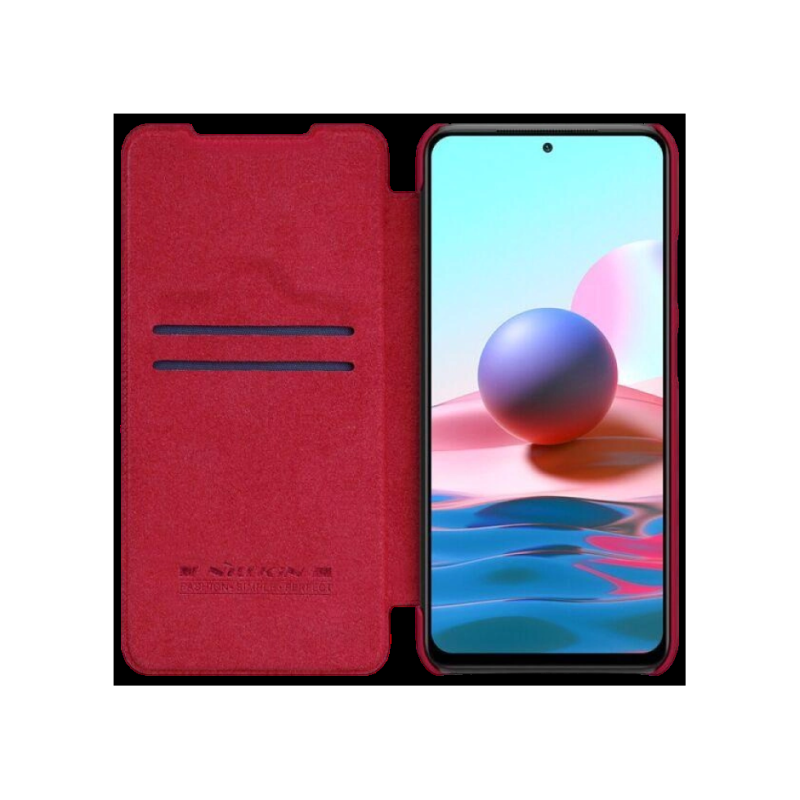Nillkin Xiaomi RedMi Note 10/Note 10S, Qin LC, красный