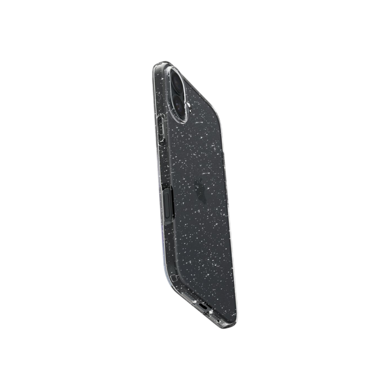 Spigen iPhone 16, жидкий кристалл, блестящий кристалл