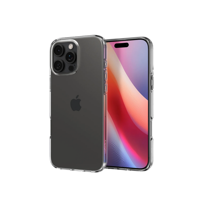 Spigen iPhone 16, Жидкокристаллический Mag Magsafe, Прозрачный