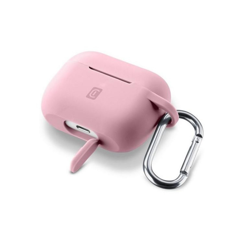 Сотовые Apple Airpods 1 и 2, чехол Bounce, розовый