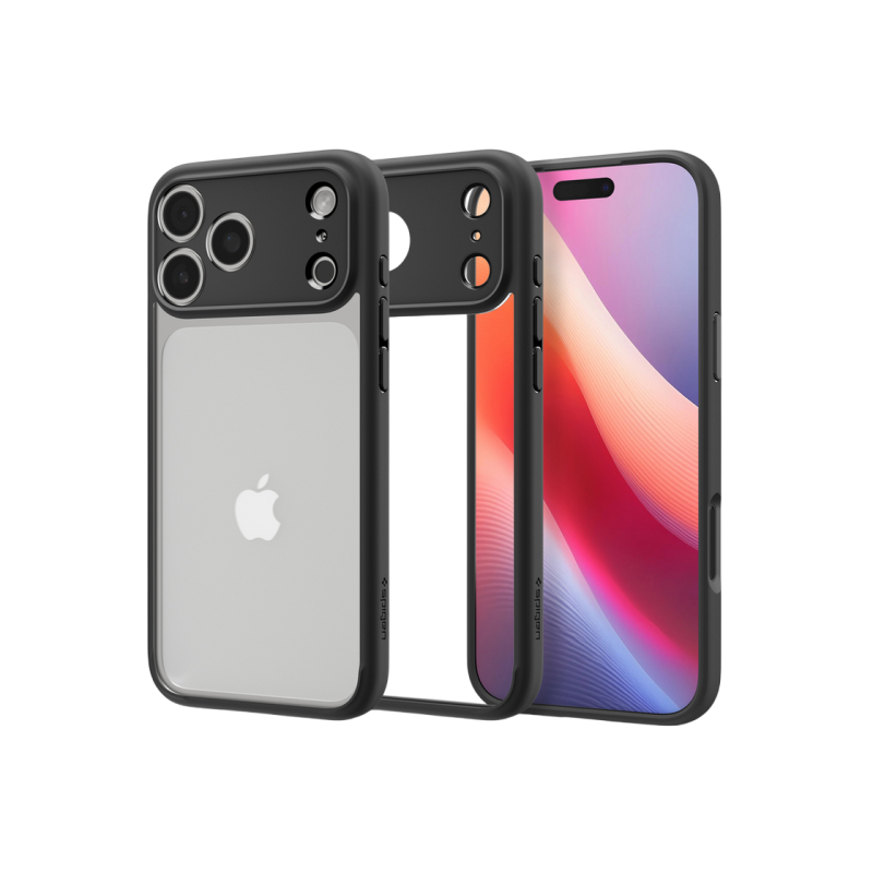 Spigen iPhone 17 Pro Max, Ultra Hybrid, Matte Black