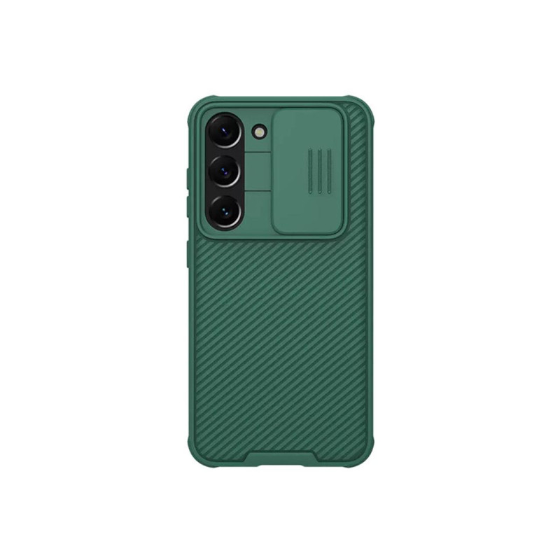 Ниллкин Сэм. Гал. S23+, чехол Camshield Pro, темно-зеленый