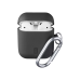 Сотовые Apple Airpods 1 и 2, чехол Bounce, черный