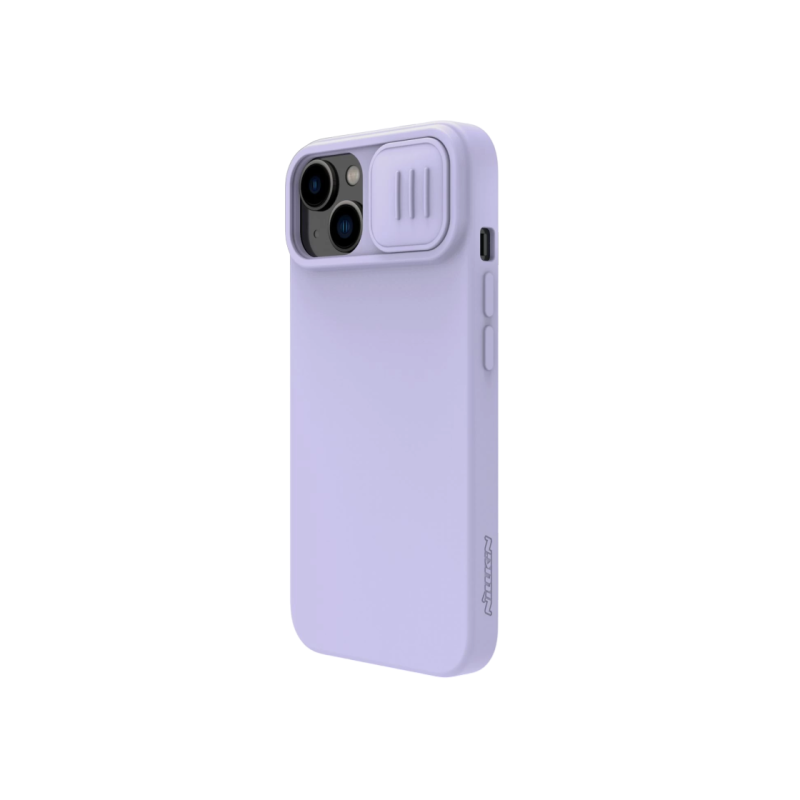 Чехол Nillkin Apple iPhone 15 Plus, CamShield Silky Silicone, Misty Purple