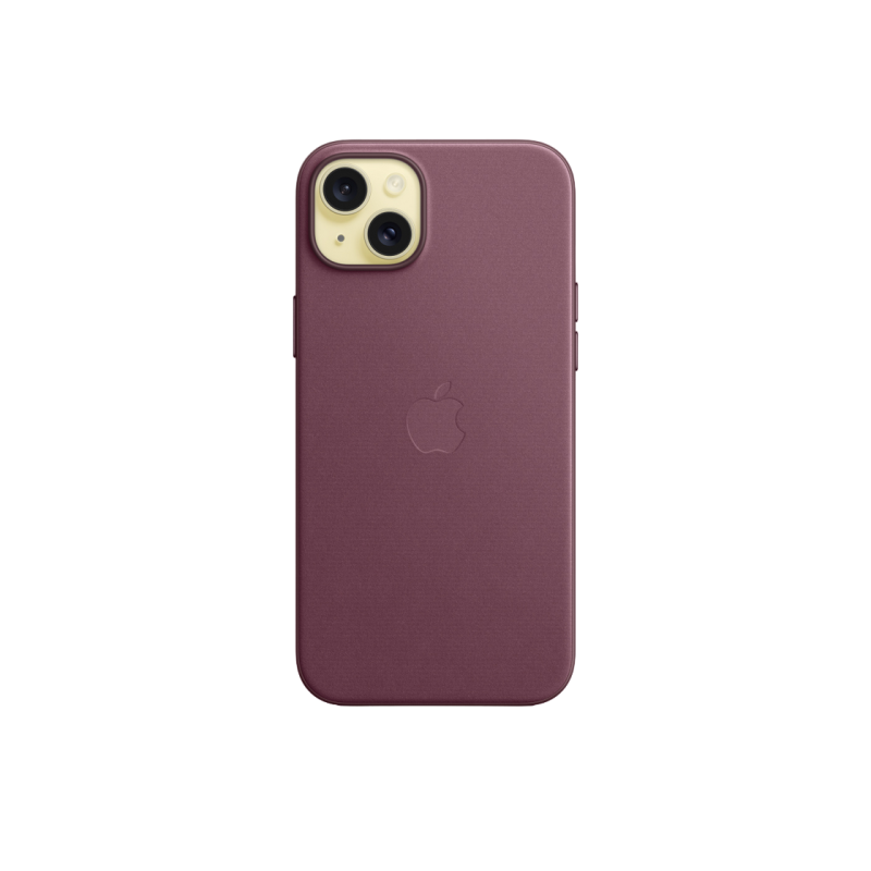 Чехол FineWoven для iPhone 15 Plus с MagSafe — Mulberry