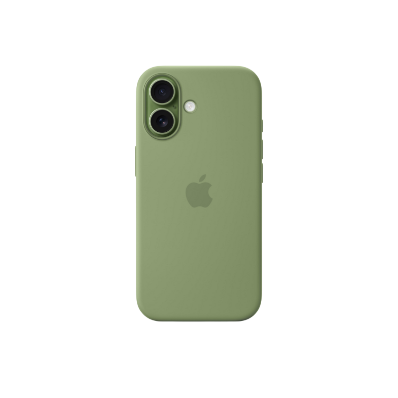 iPhone 17 Silicone Case with MagSafe-Light Moss,ModelA3558