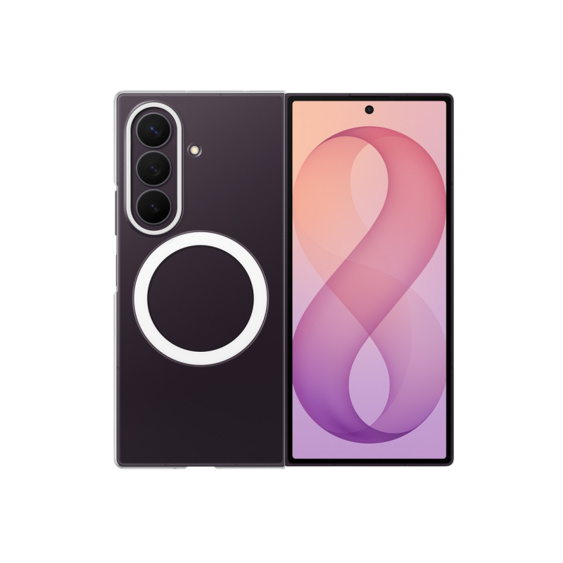 Original Sam. Clear Magnet case Galaxy Fold8 Ultra, Transparent